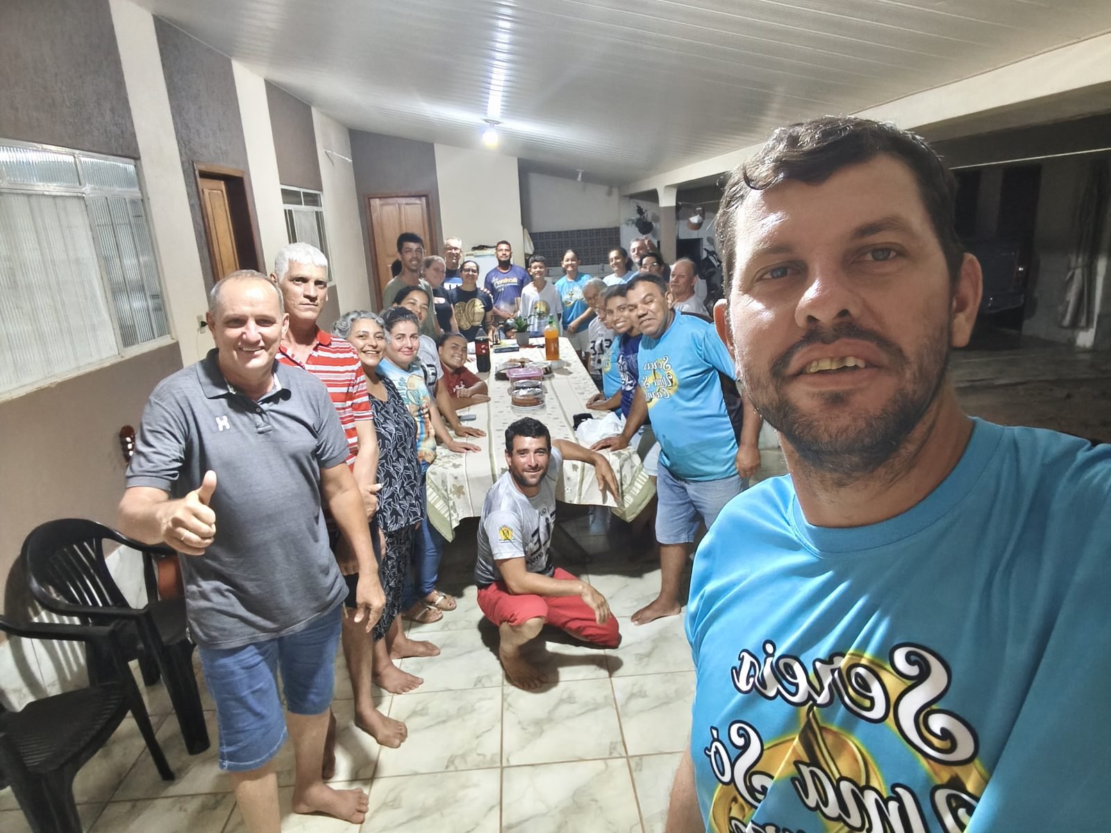 Reunião da equipe p formação.